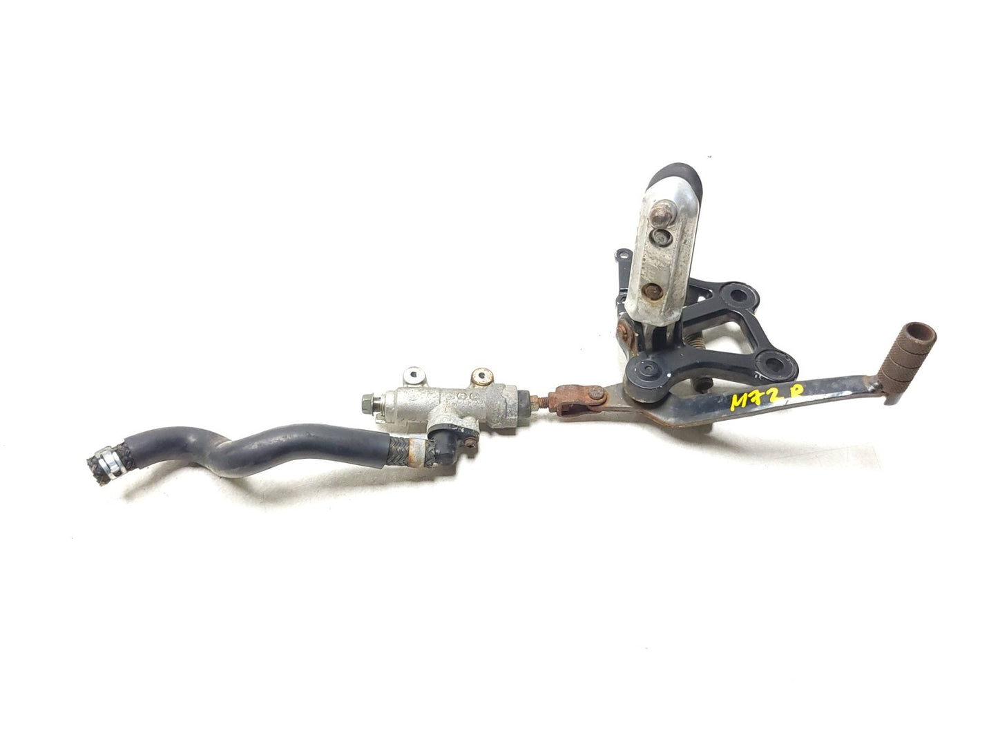1987 1988 Honda Cbr1000f Hurricane Front Right Foot Peg W/ Brake Pedal OEM