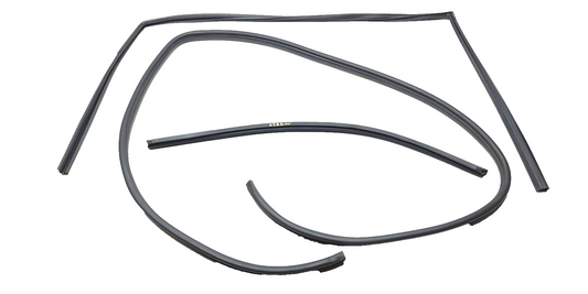 12-17 Hyundai Accent Sedan Door Weatherstrip Seal Front Passenger Side Right