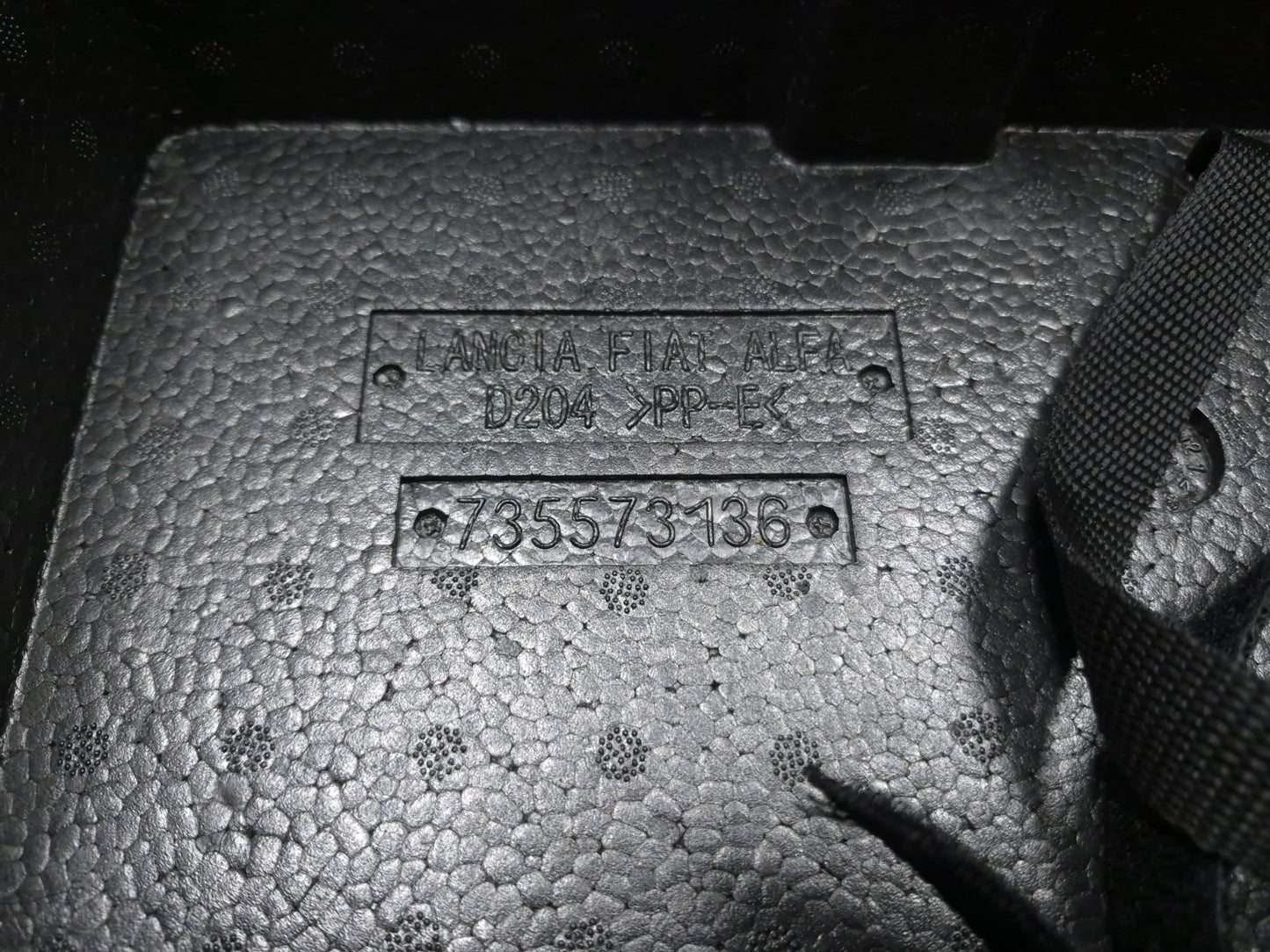 2014 Fiat 500l Trunk Storage Box OEM
