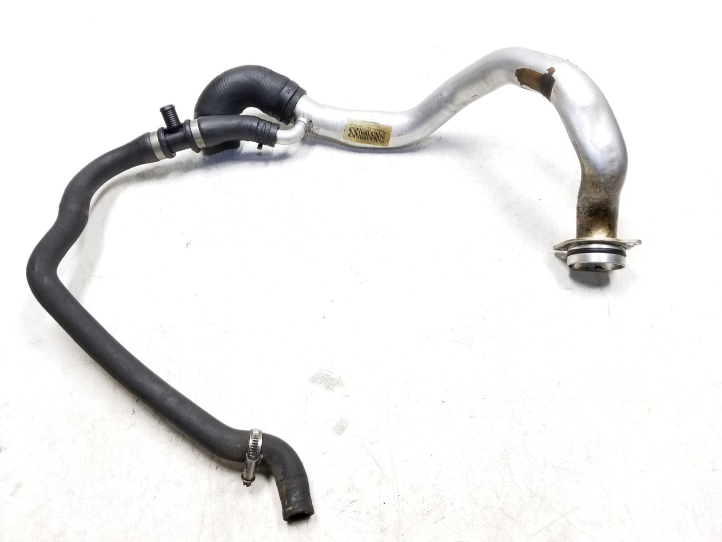 2011 - 2012 BMW X5 E70 Coolant Pipe Hose Feed Line Thermostat OEM