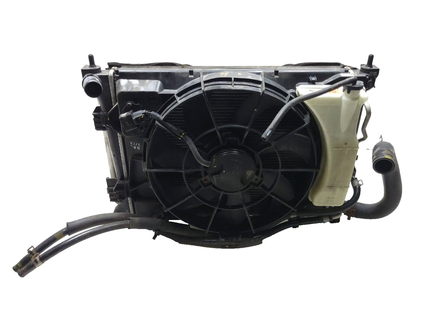 12 13 14 15 16 17 Hyundai Accent Radiator Fan AC Condenser OEM
