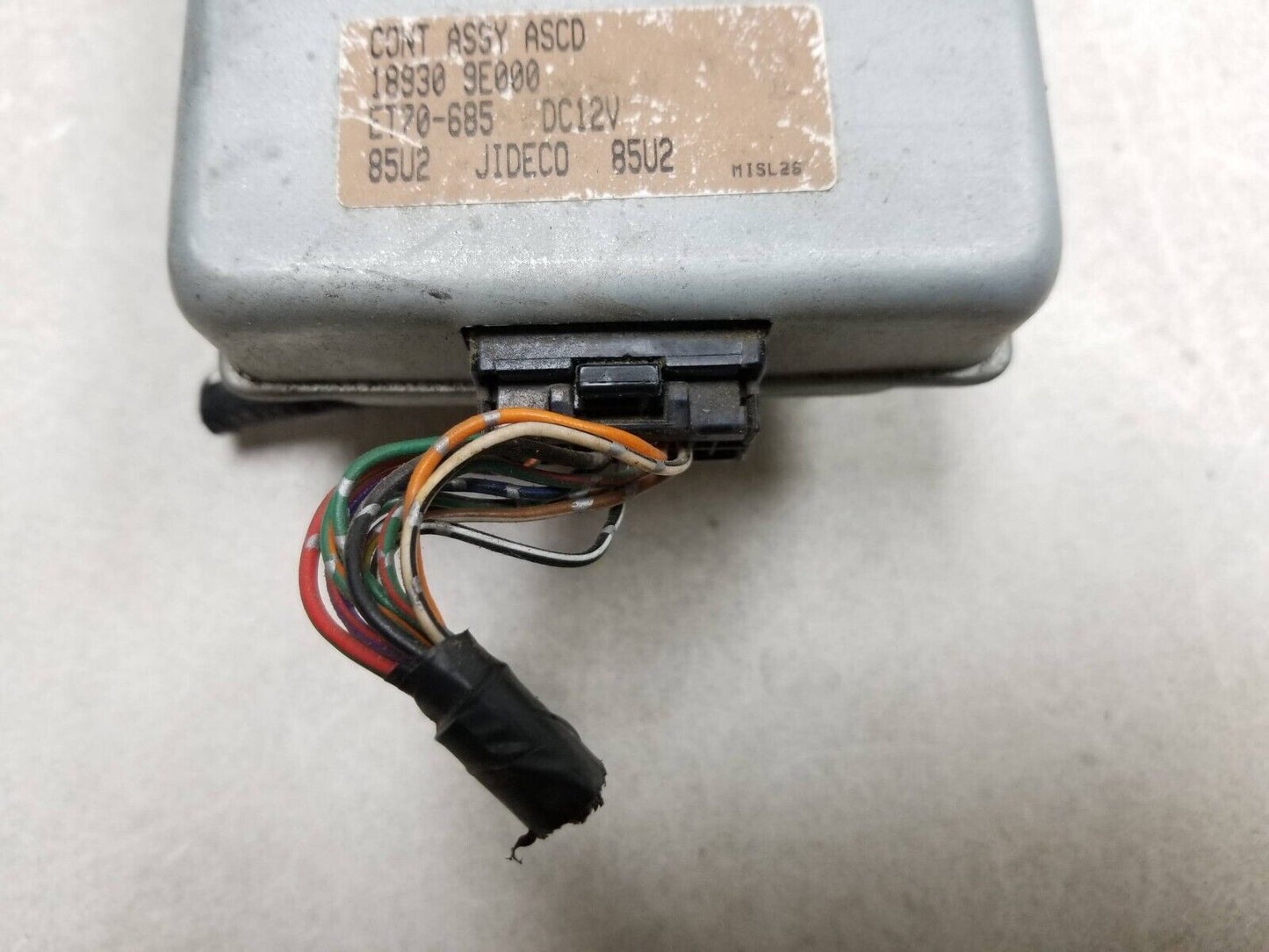 1998 1999 Nissan Altima Cruise Control Module Computer OEM