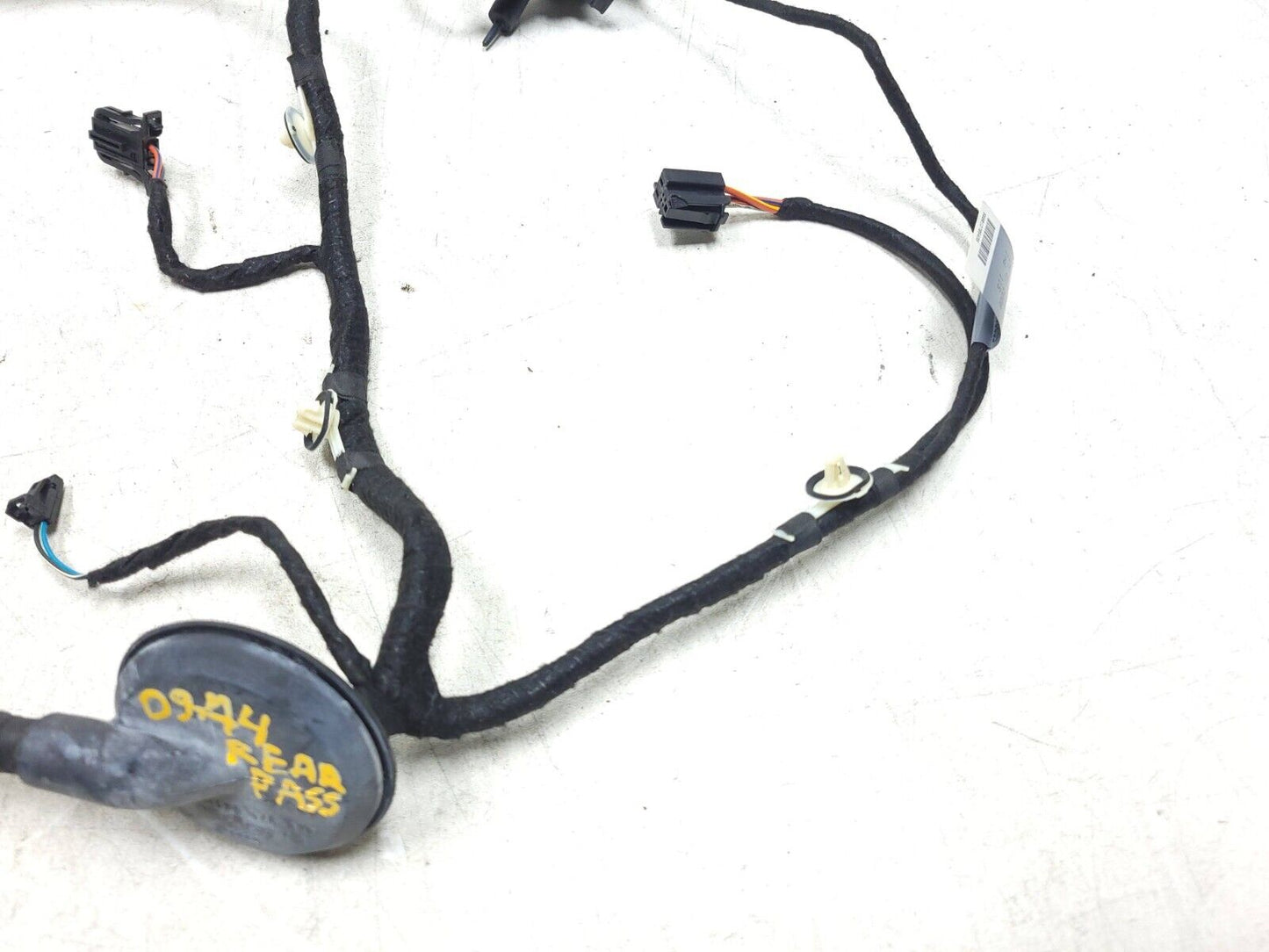 2009 - 2016 Audi A4 S4 Sedan Rear Door Wire Harness Passenger Side Right OEM