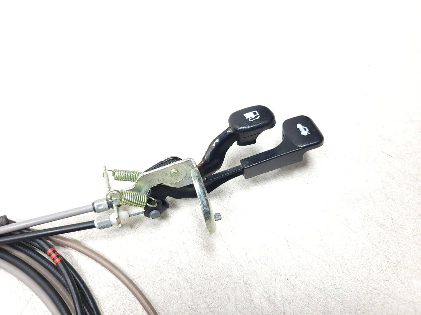 12-17 Hyundai Accent Fuel Door Trunk Opener Release Lever W/ Cables OEM