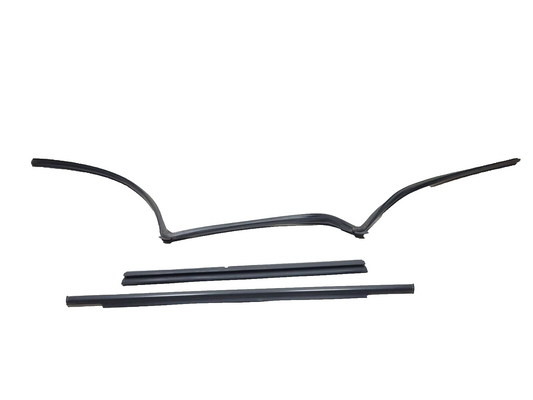 07-09 Mitsubishi Outlander Door Window Belt Seal Front Passenger Side 3pcs OEM