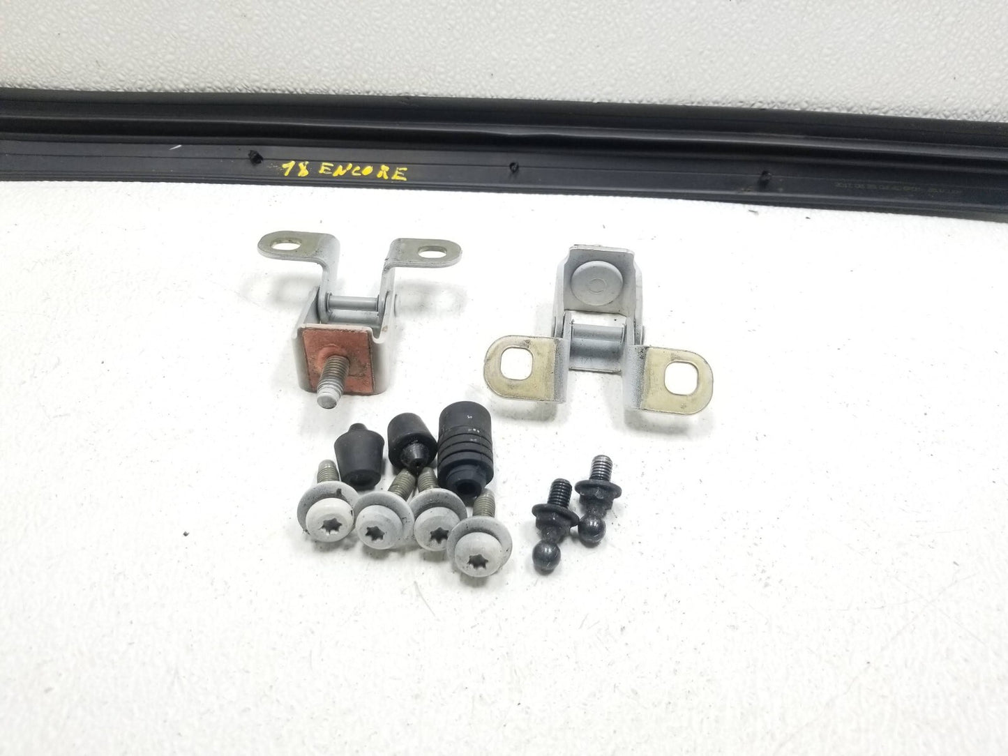 2018 Buick Encore Rear Liftgate Hinge 2pcs W/ Seal & Bolt 4pcs OEM