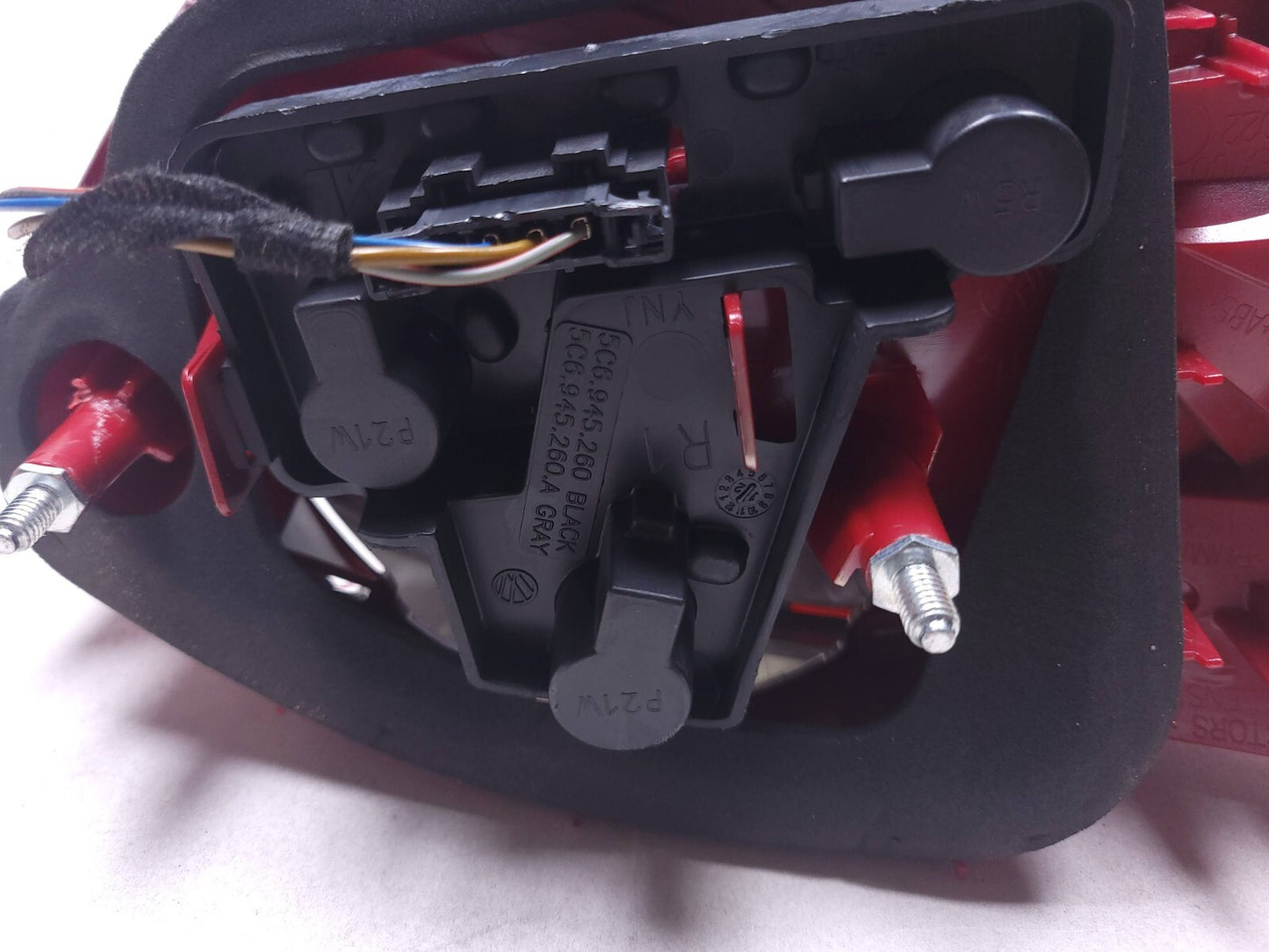 2011-2014 Volkswagen Jetta Sedan Tail Light Inner Passenger Side Right OEM