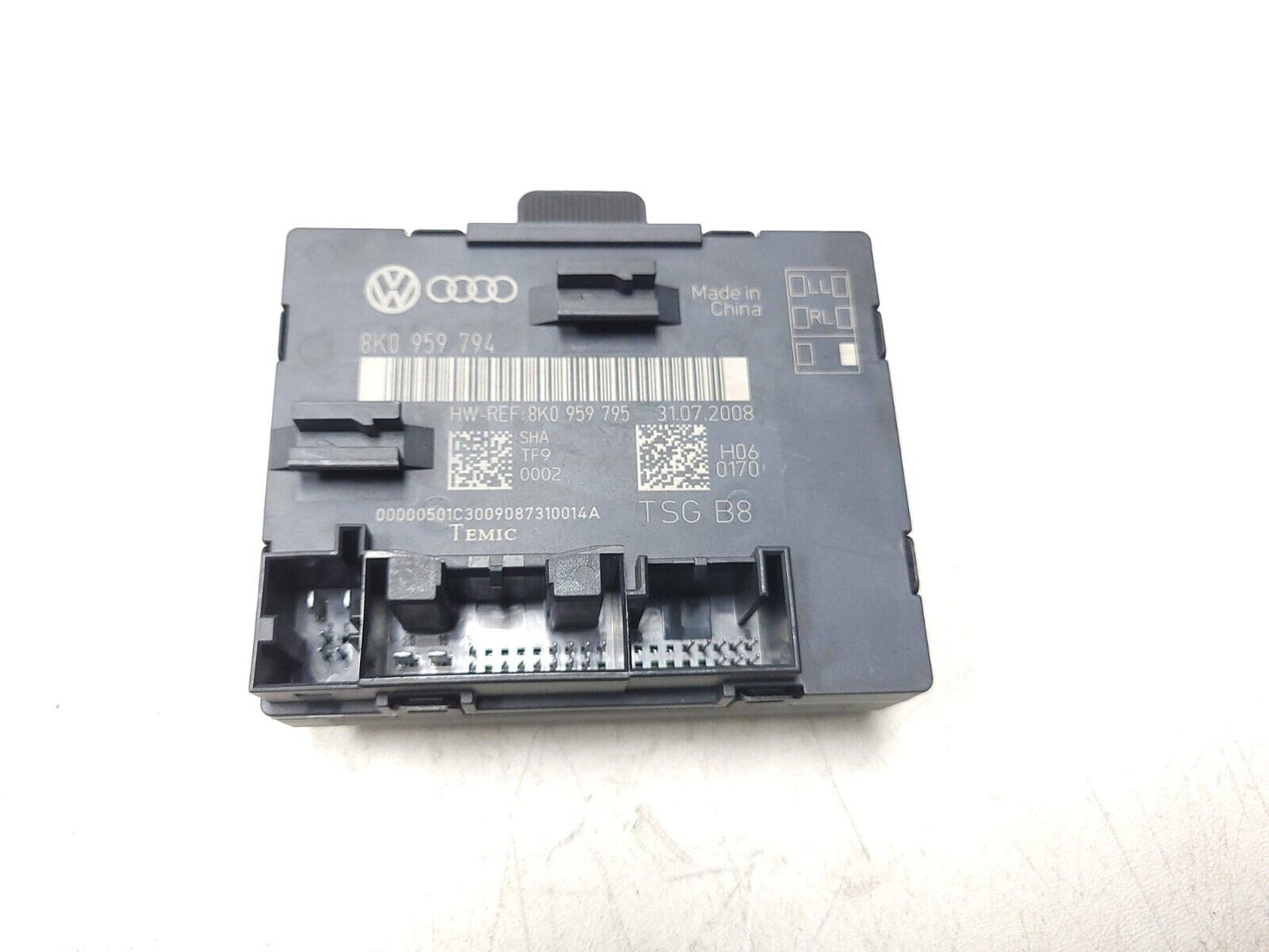 2009 - 2012 Audi A4 S4 Sedan Door Control Module Front & Rear 4pcs OEM
