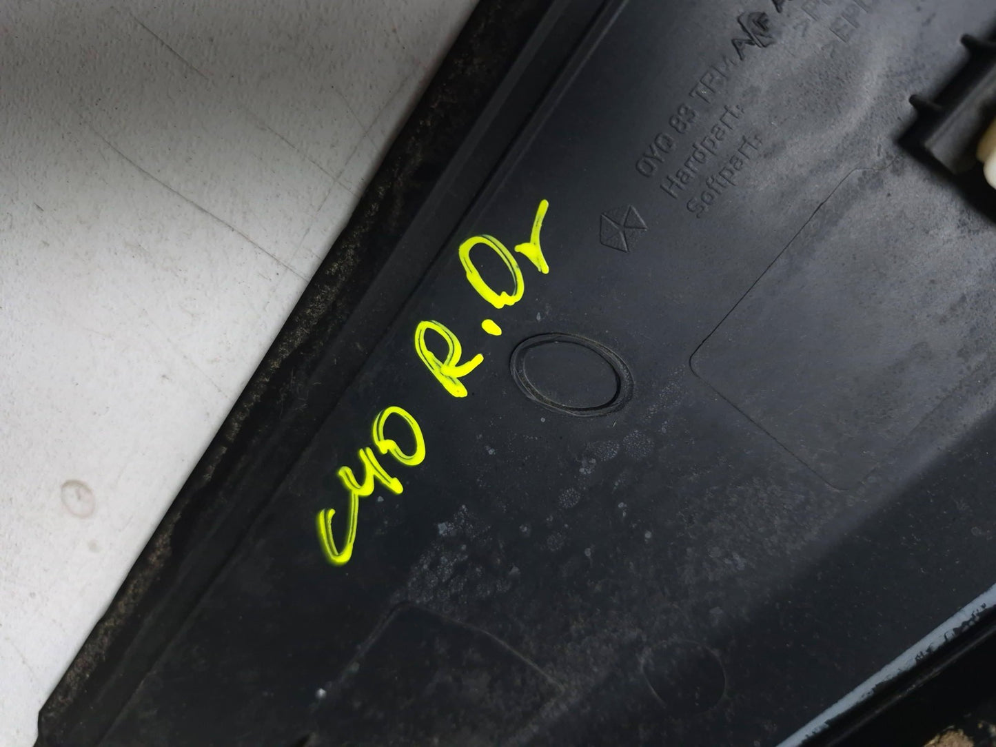 2010 Dodge Caliber Sxt Roof Trim Molding Left & Right Pair OEM