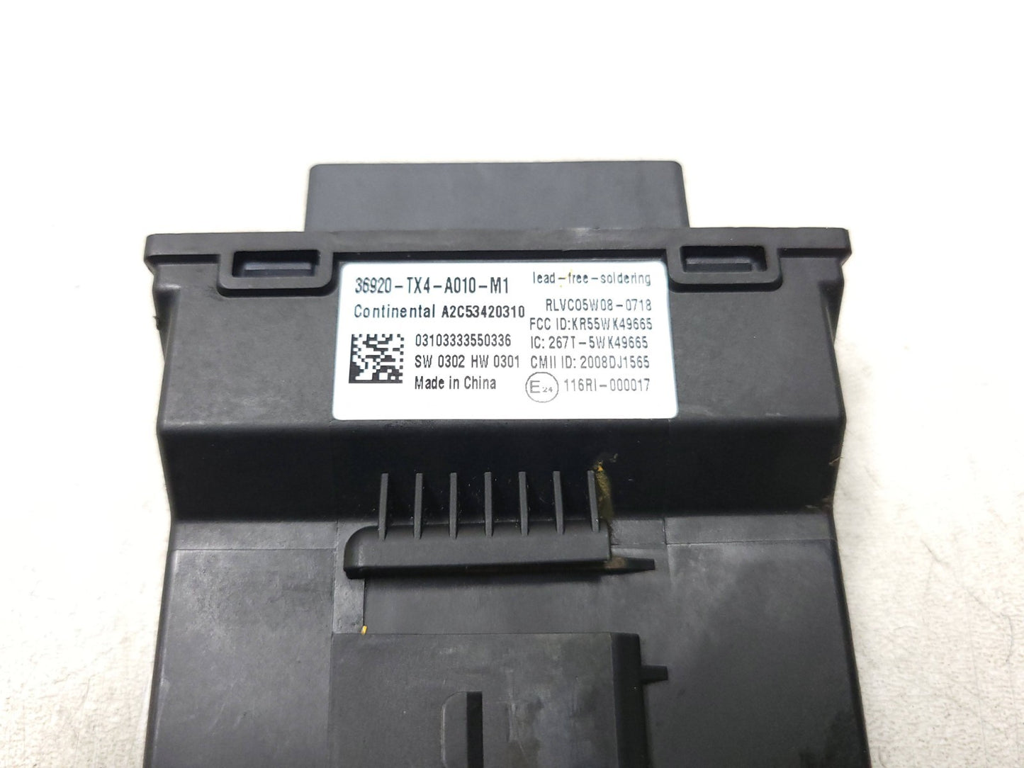 2014 Acura RDX Back Up Control Module 36920-tx4 OEM ✅