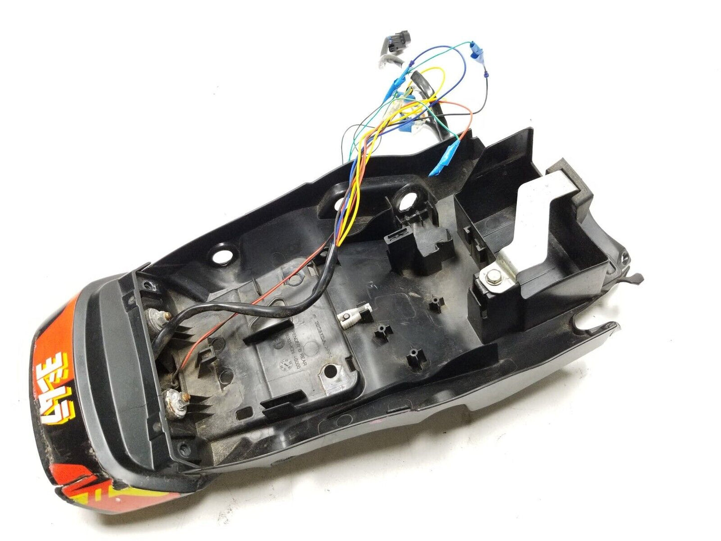 2022-2024 Honda Grom 125 Rear Fender Lower Undertray With Tail Brake Light OEM