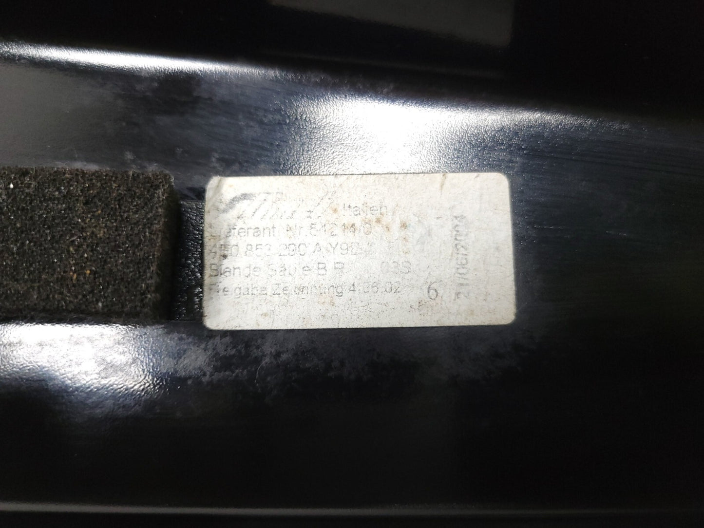 2004 - 2010 Audi A8l Door B Pillar Exterior Molding Left & Right OEM