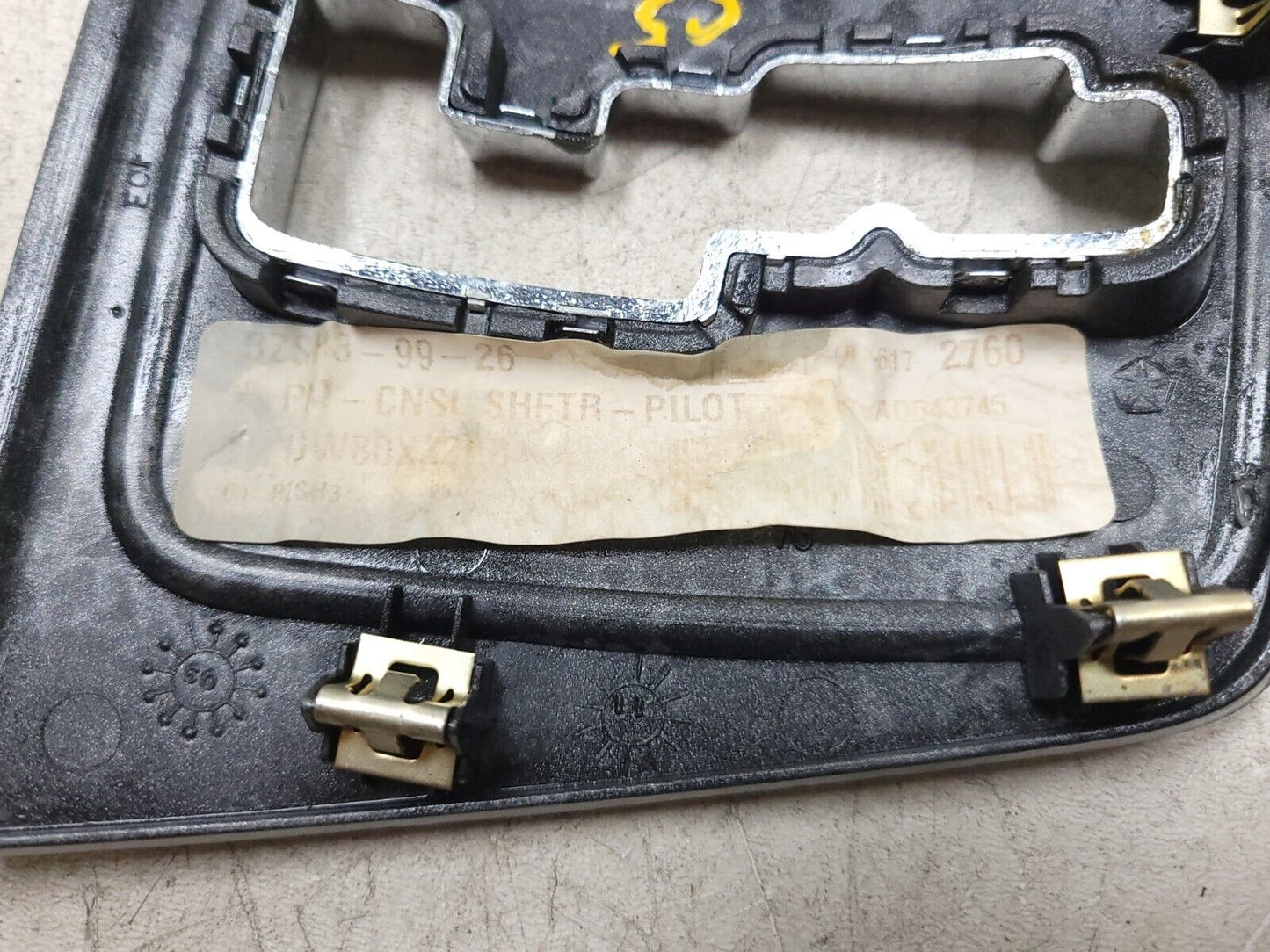 2009-2012 Dodge Caliber Center Console Shifter Trim Bezel OEM