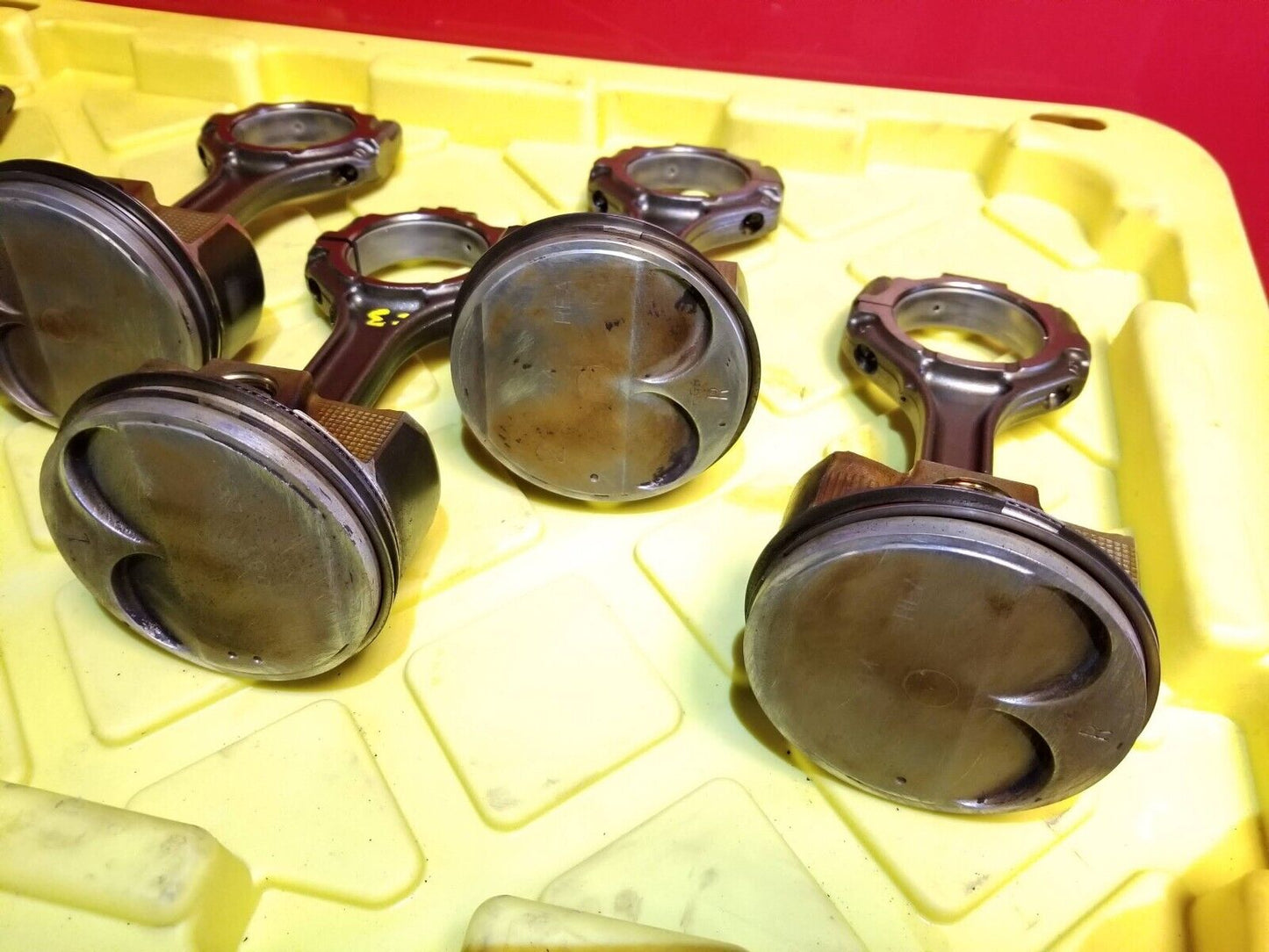 09-13 Infiniti G37 X Piston W/ Connecting Rod 6pcs Vq37vhr OEM ✅
