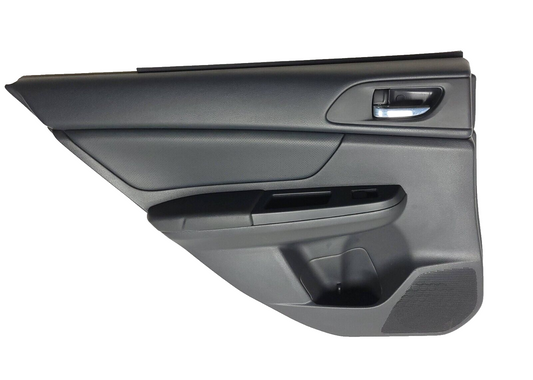 11-16 Subaru Impreza Sedan Rear Door Trim Panel Driver Side OEM 81k Miles