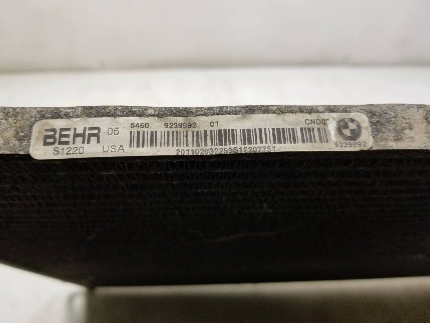 2007 - 2013 BMW X5 X6 E70 Ac Condenser 3.0l OEM