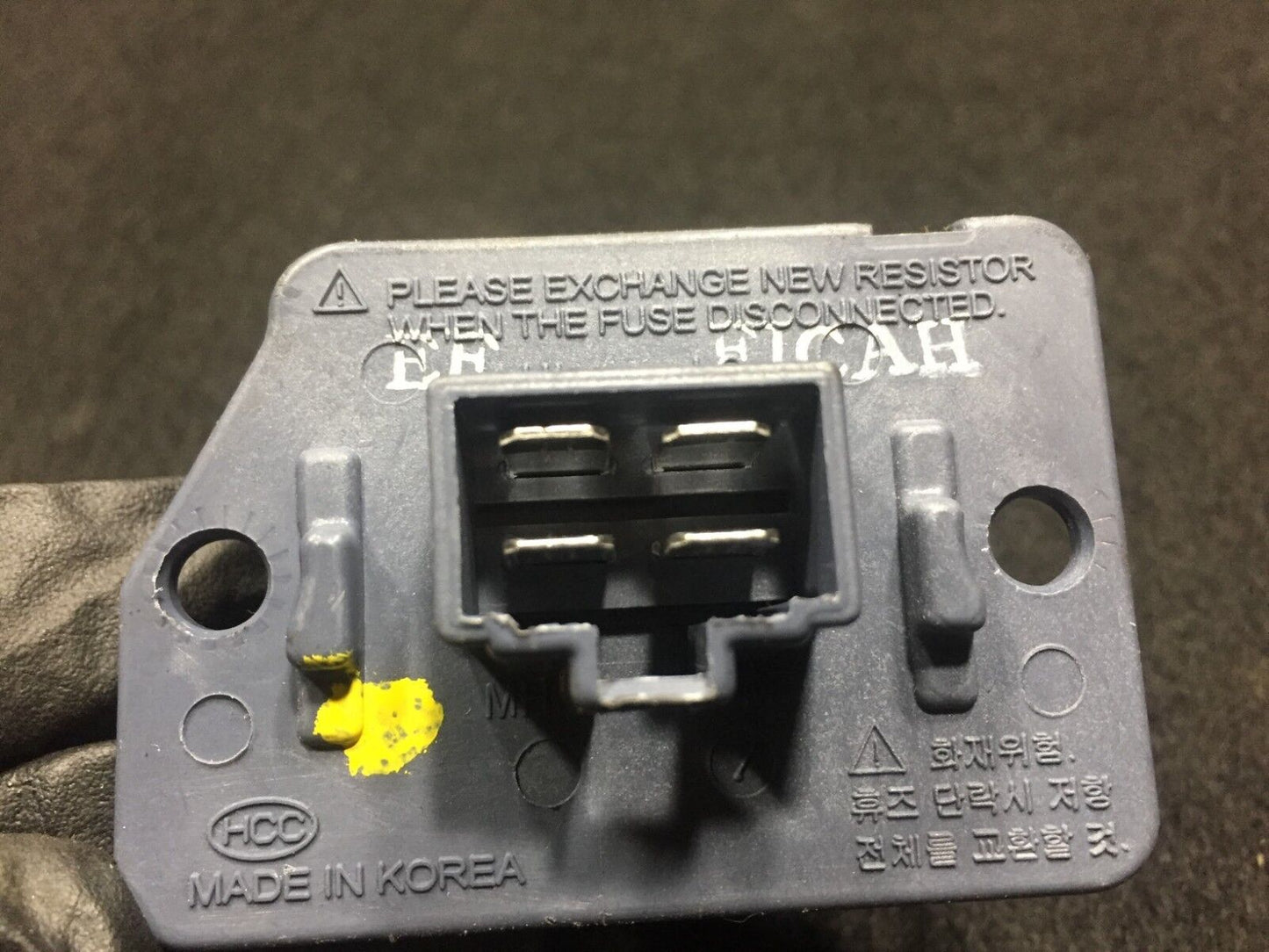 10 11 Kia Soul 2.0l Blower Motor Resistor A1 57k