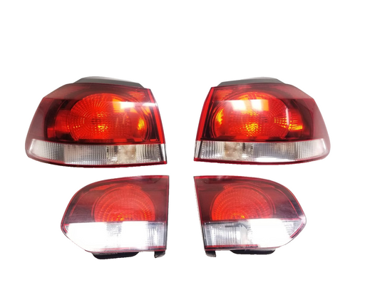 2010 - 2014 VW Golf GTI Tail Light Left & Right Set 4 OEM