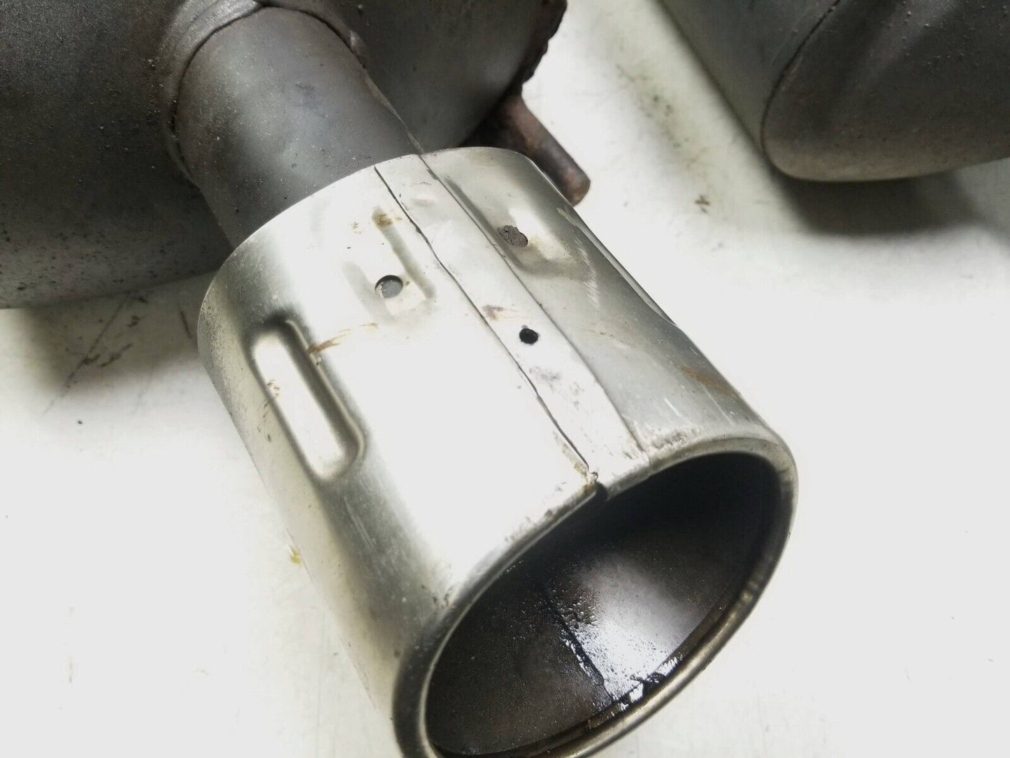 08-13 Infiniti G37 Rear Exhaust Muffler Pair OEM ***sedan***
