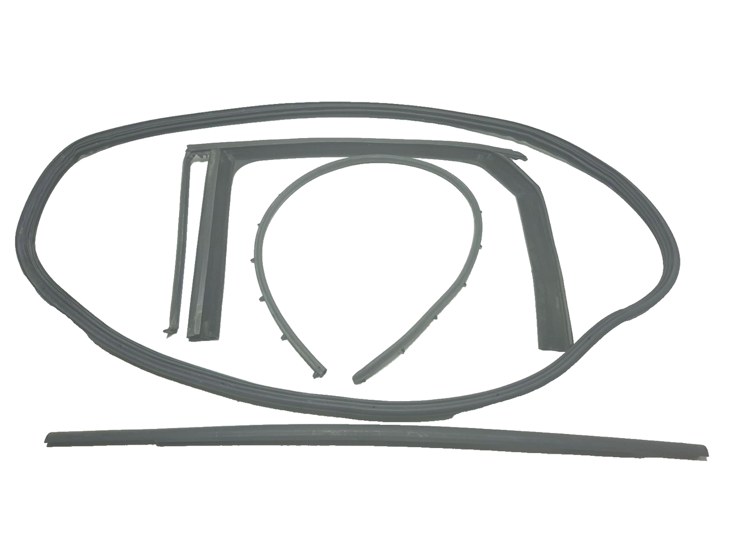 2014 Fiat 500l Door Weatherstrip Rear Driver Side Left OEM