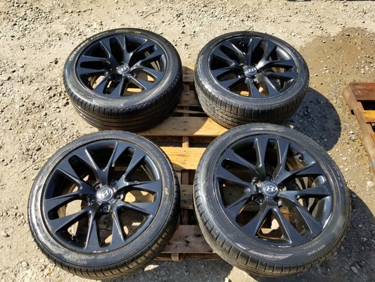 2013 Hyundai Genesis Wheel Rim W/ Tire Falken 225/45r18 4pcs OEM ✅
