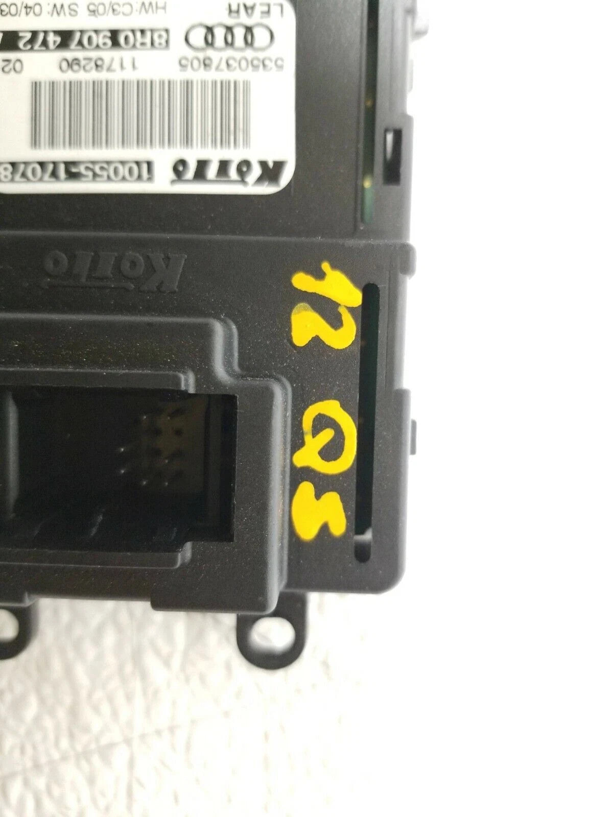 2012 Audi Q5 Daytime Running Light Control Module OEM