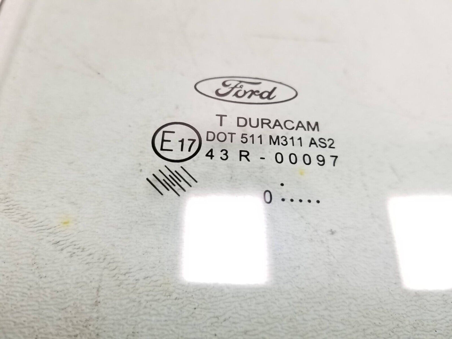 10 - 13 Ford Transit Connect Front Door Window Glass Passenger Right Side OEM