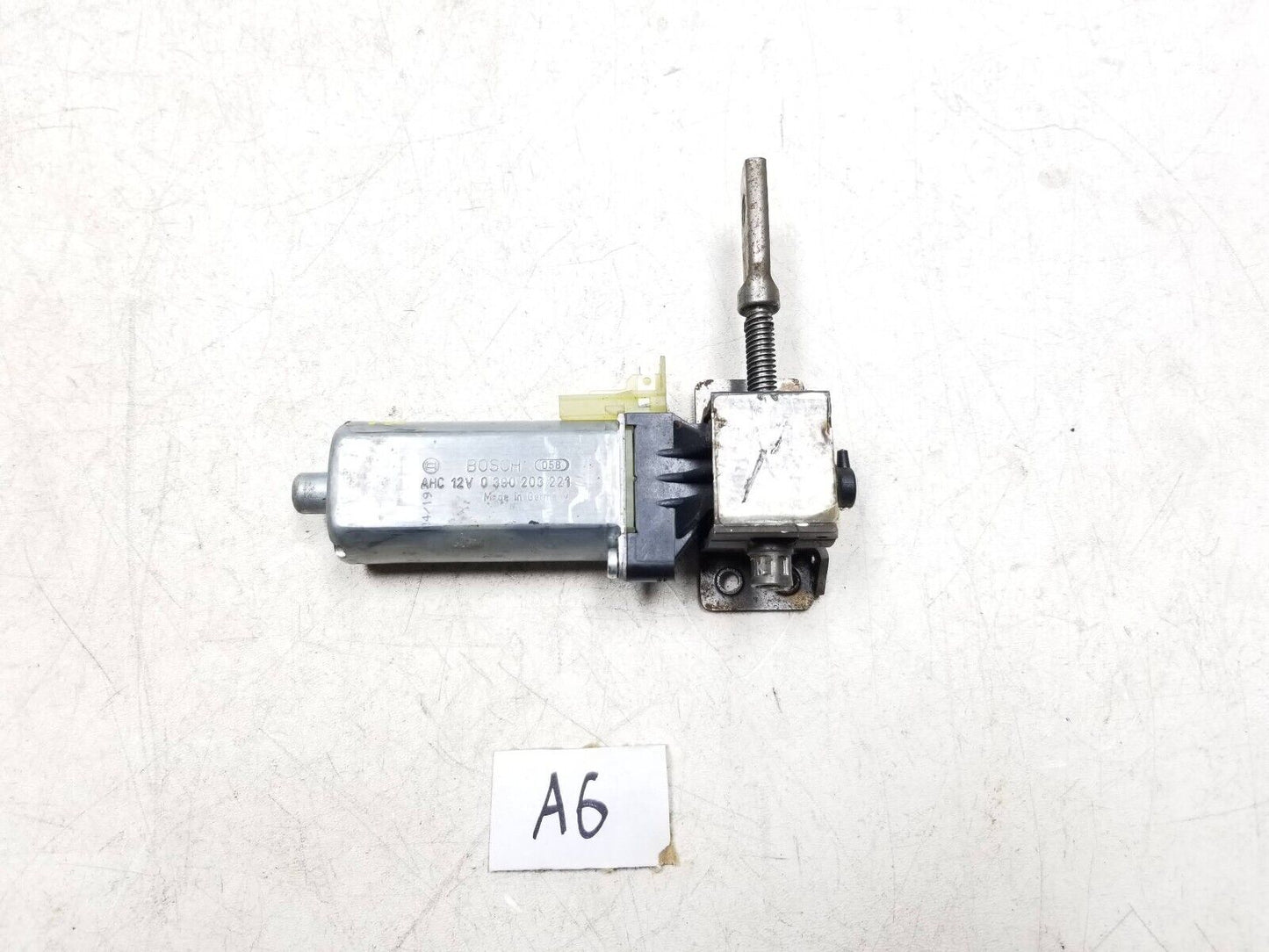06-11 Audi A6 C6 Front Passenger Seat Adjustment Motor 3pcs OEM