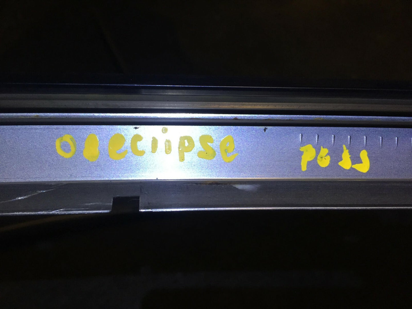 2008 Mitsubishi Eclipse Roof Molding Pair OEM