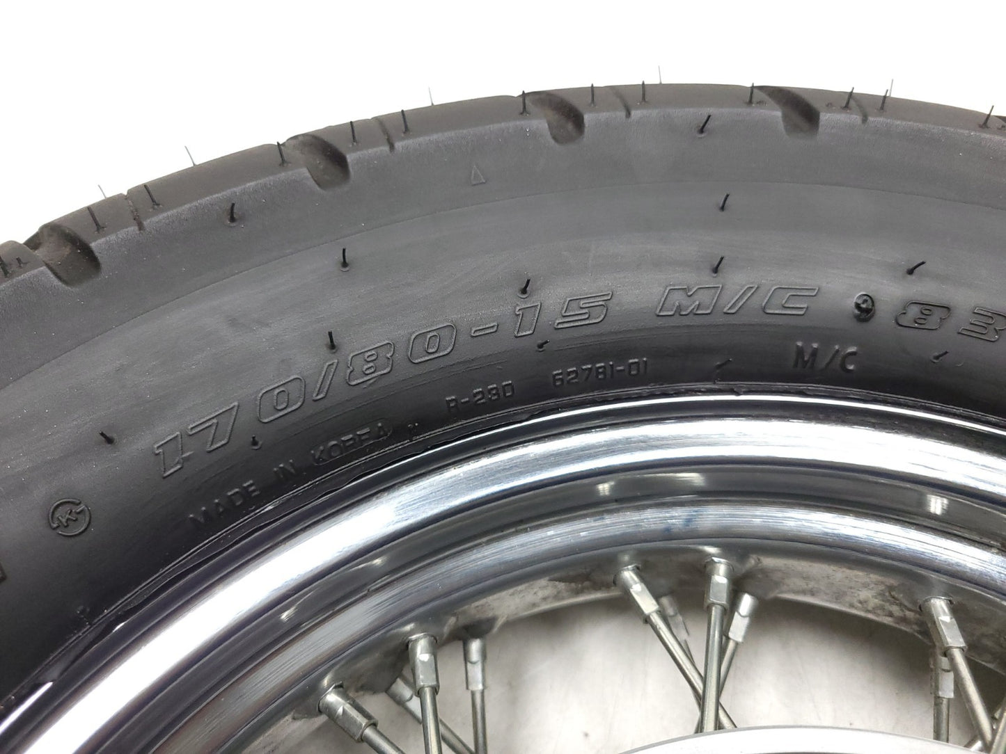 2008 - 2014 Honda Vt750 Shadow Spirit Rear Wheel Rim & Tire OEM