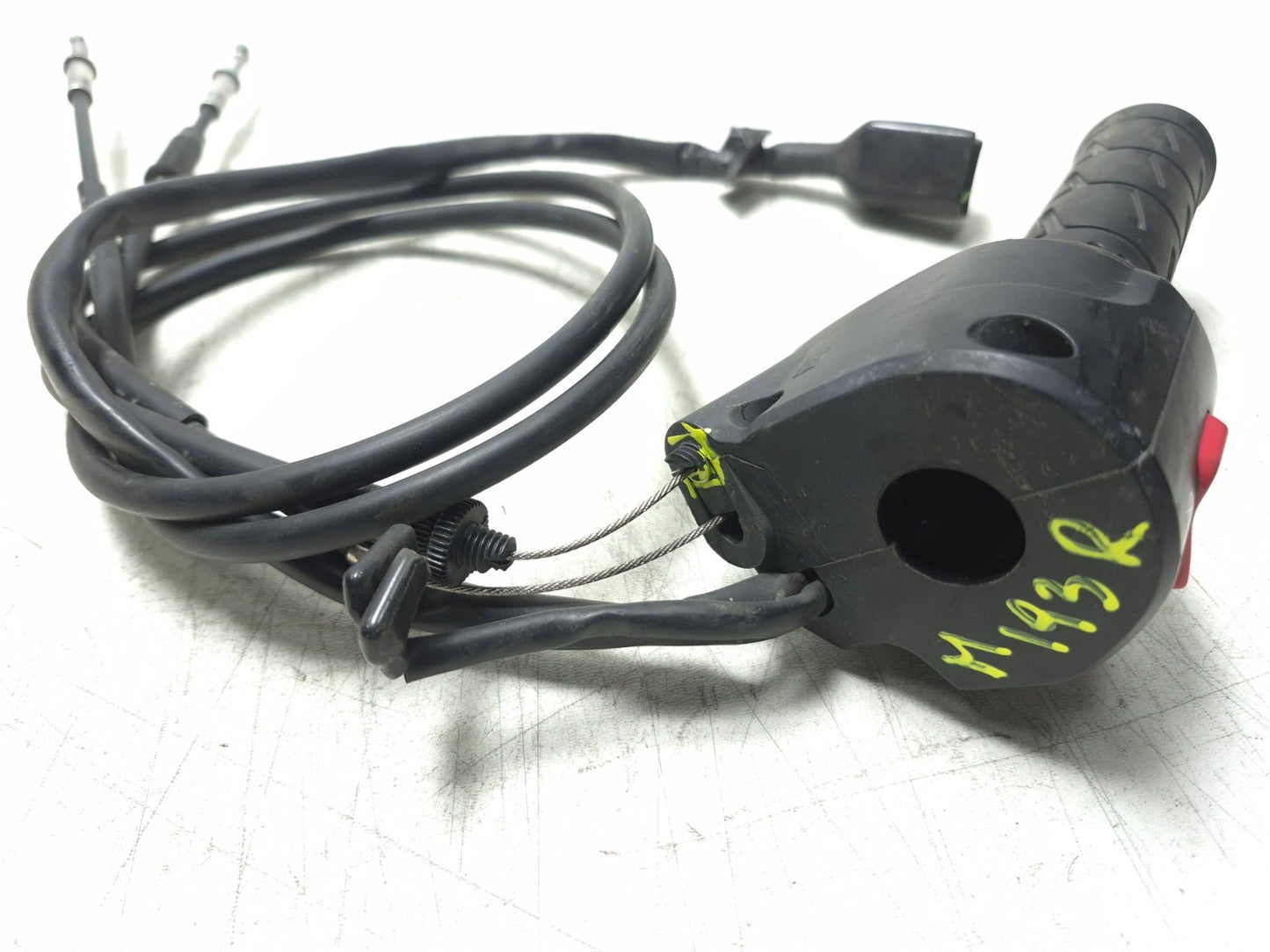 2019 Kawasaki Z400 Er400d Right Handlebar Switch & Throttle Grip OEM