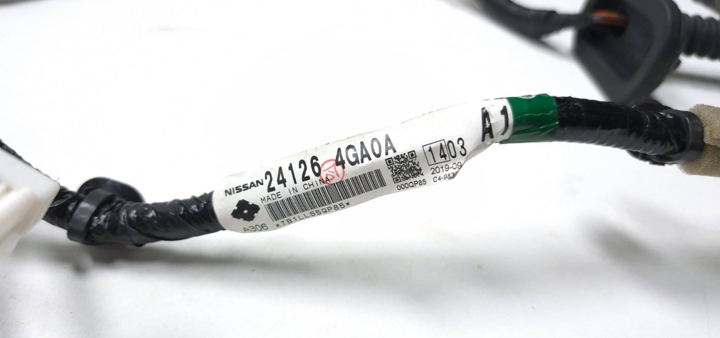 2020 Infiniti Q50 Door Wire Harness Rear Right Passenger Side Oem✅