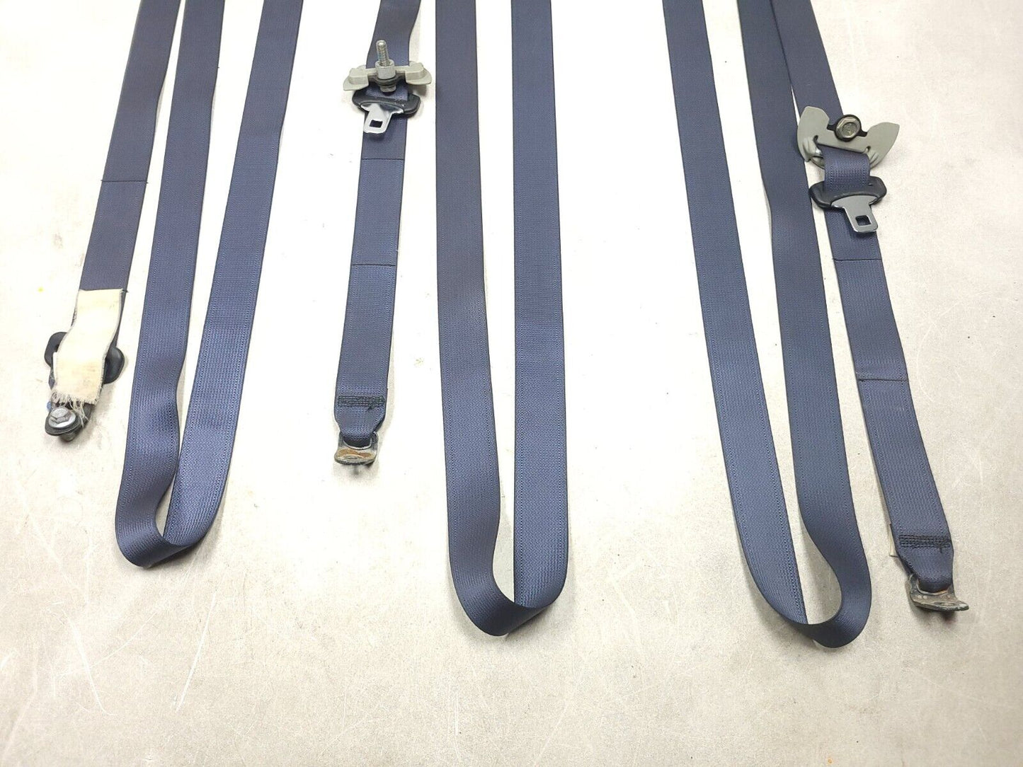 2007-2013 Mitsubishi Outlander 2nd Rear Seat Belt Retractor 3pcs OEM