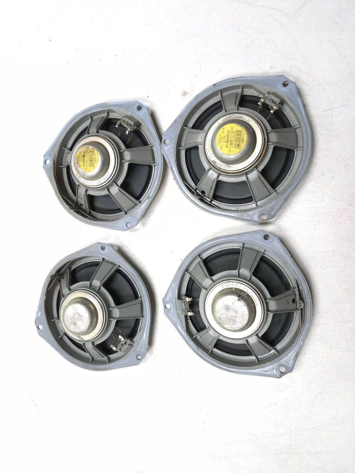 2014 Fiat 500l Door Audio Speaker 4pcs  OEM