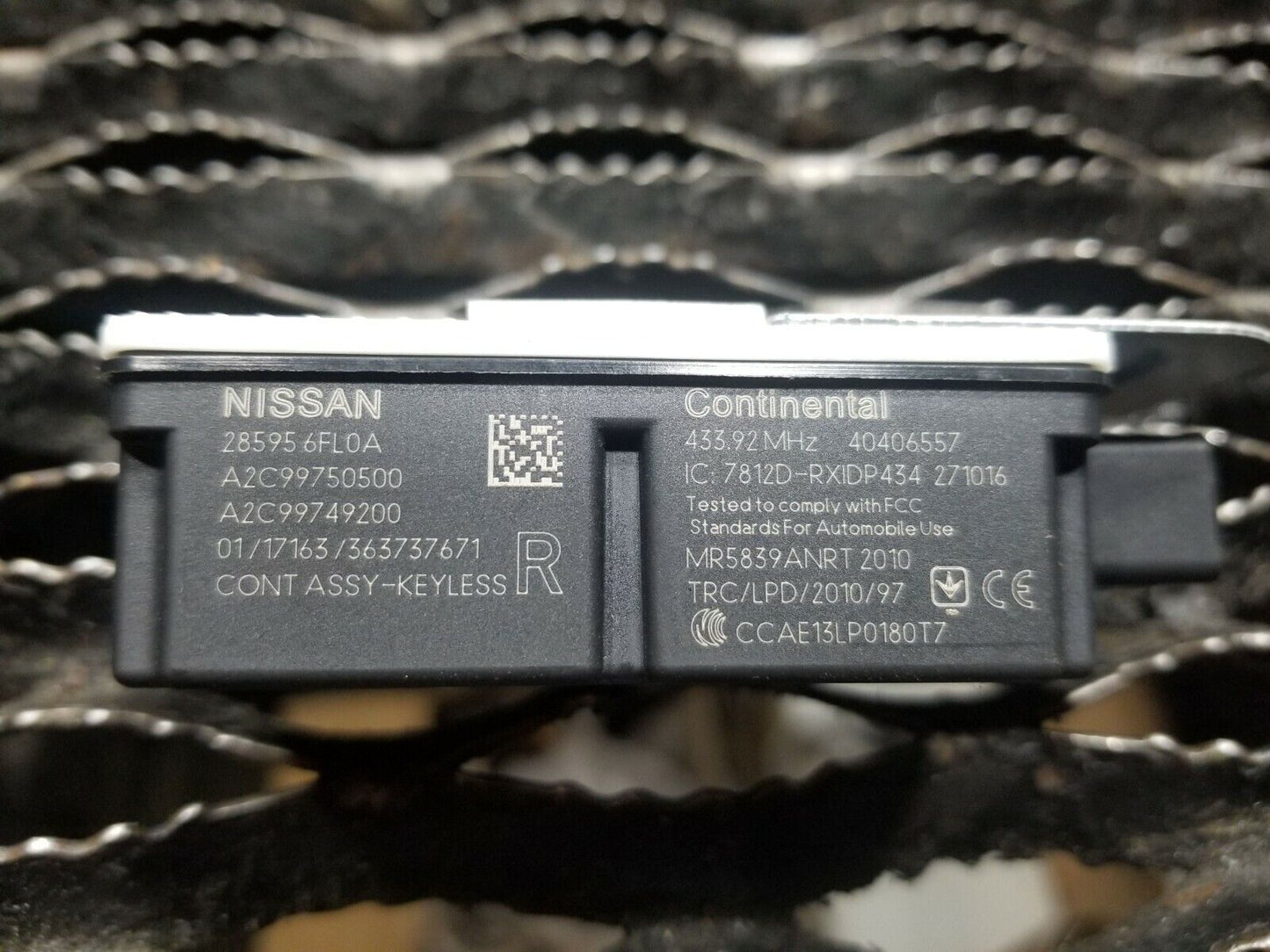 16 17 18 19 Nissan Rogue Nissan Rogue Keyless Entry Control Module OEM