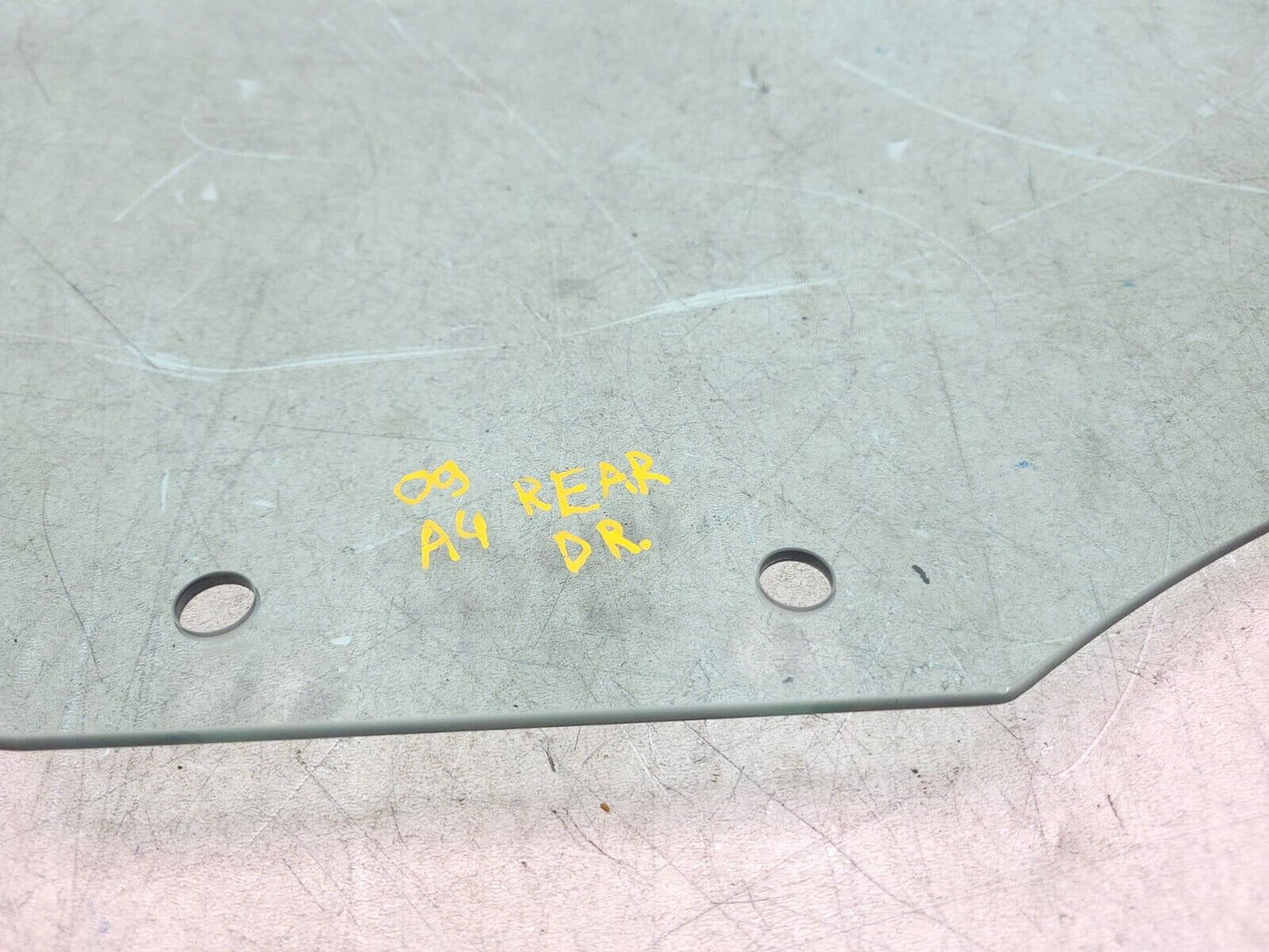 2009 - 2016 Audi A4 S4 Sedan Door Window Glass Rear Driver Side Left OEM