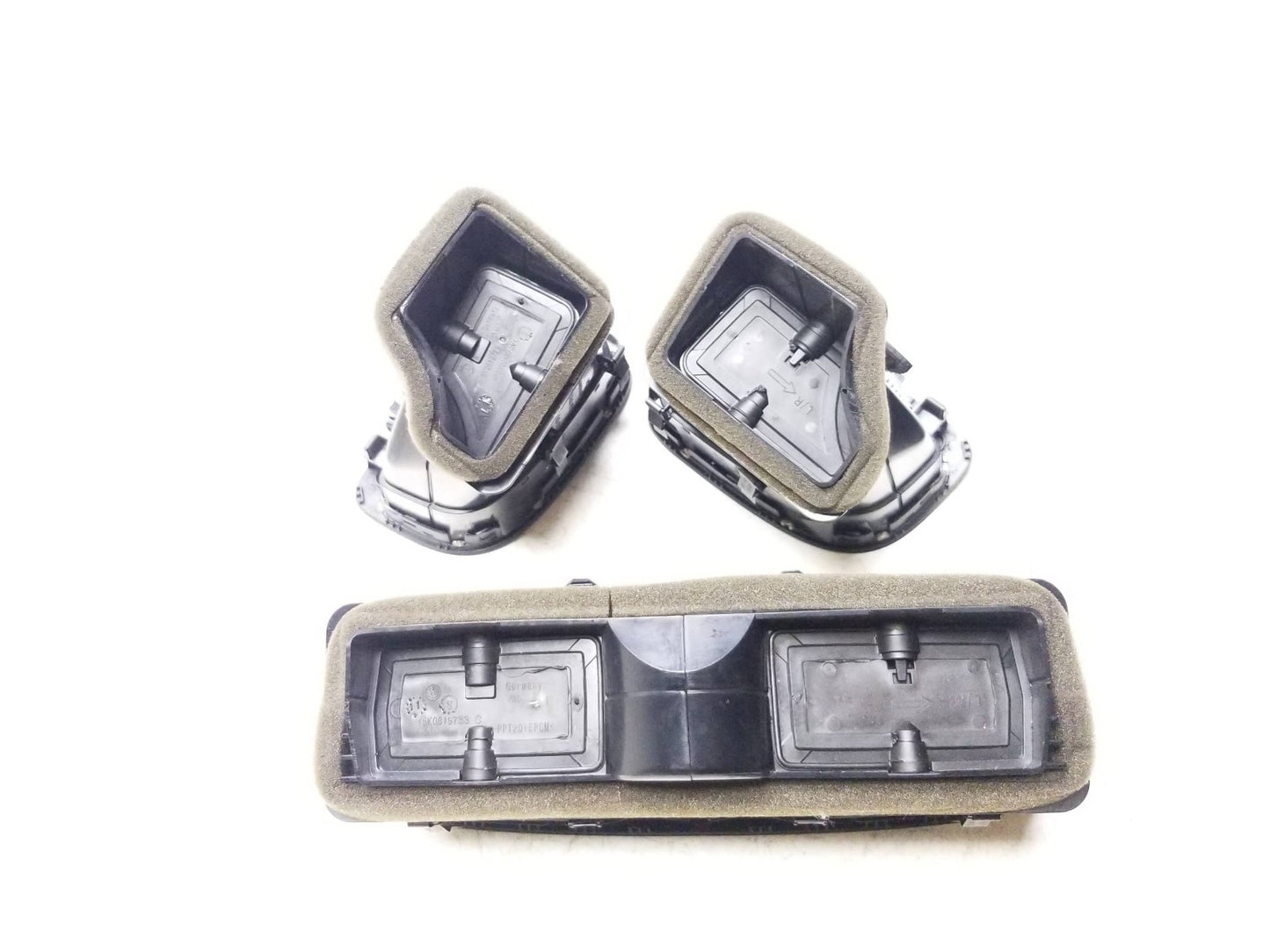 2010 - 2014 VW Golf GTI Dash Console Air Vent Grille Set OEM