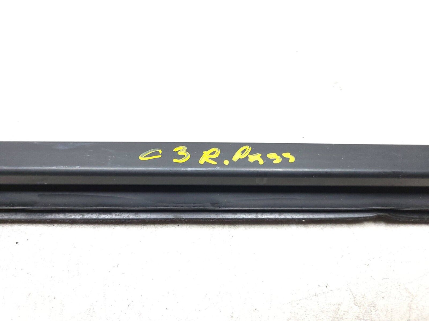 08 13 Infiniti G37 Upper Door Glass Weatherstrip Rear Passenger Side Right OEM