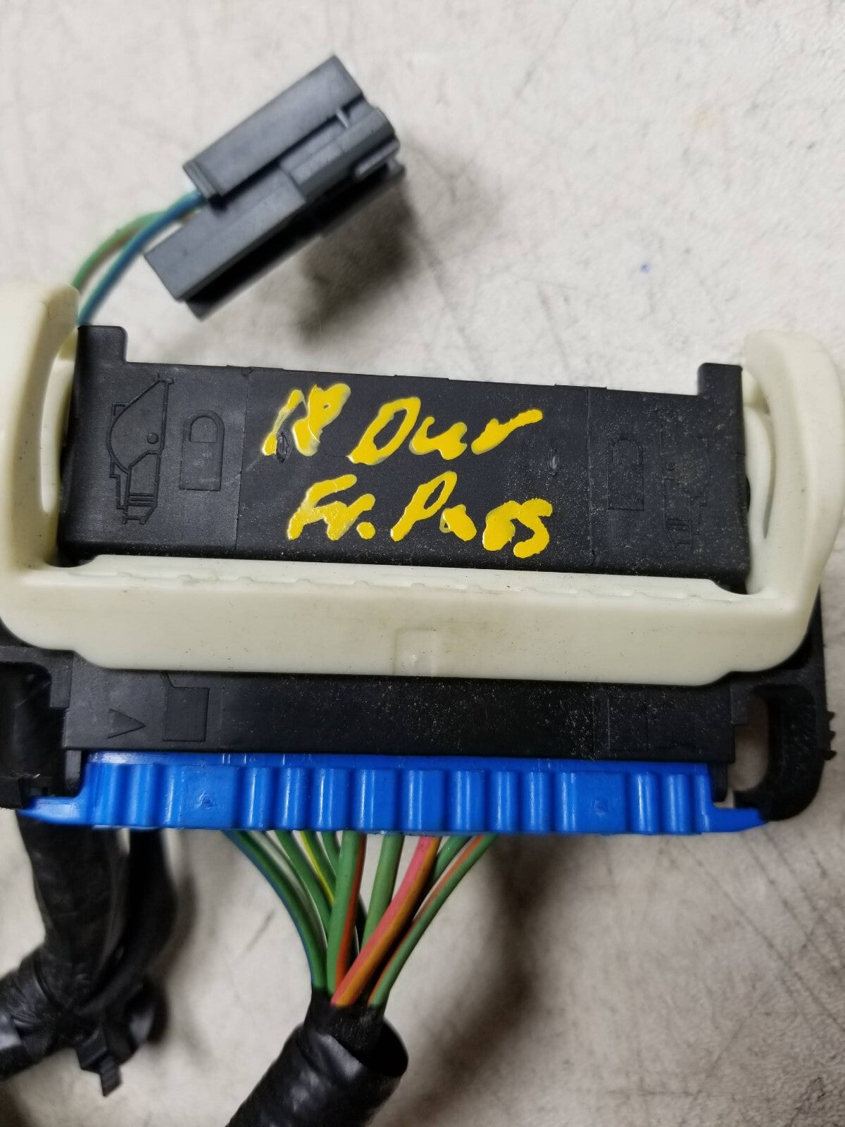 2016 - 2022 Dodge Durango Front Passenger Seat Wire Harness OEM