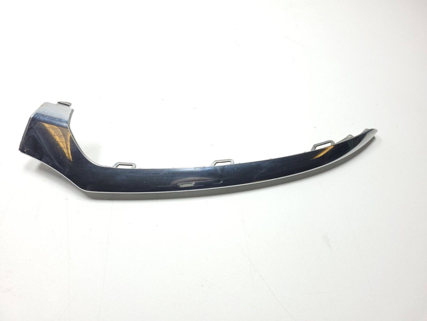 15-20 Mercedes C300 W205 Front Bumper Chrome Trim Molding OEM