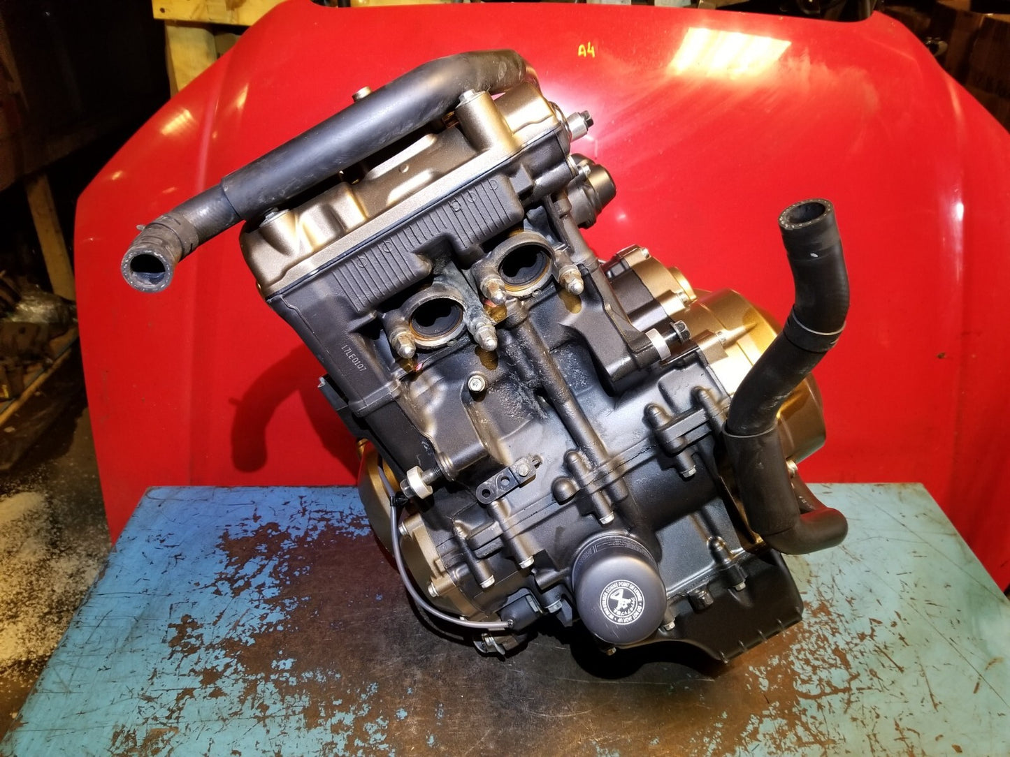 2017 Honda Cbr500 Cbr500r Cb500f Engine 4.322 Miles