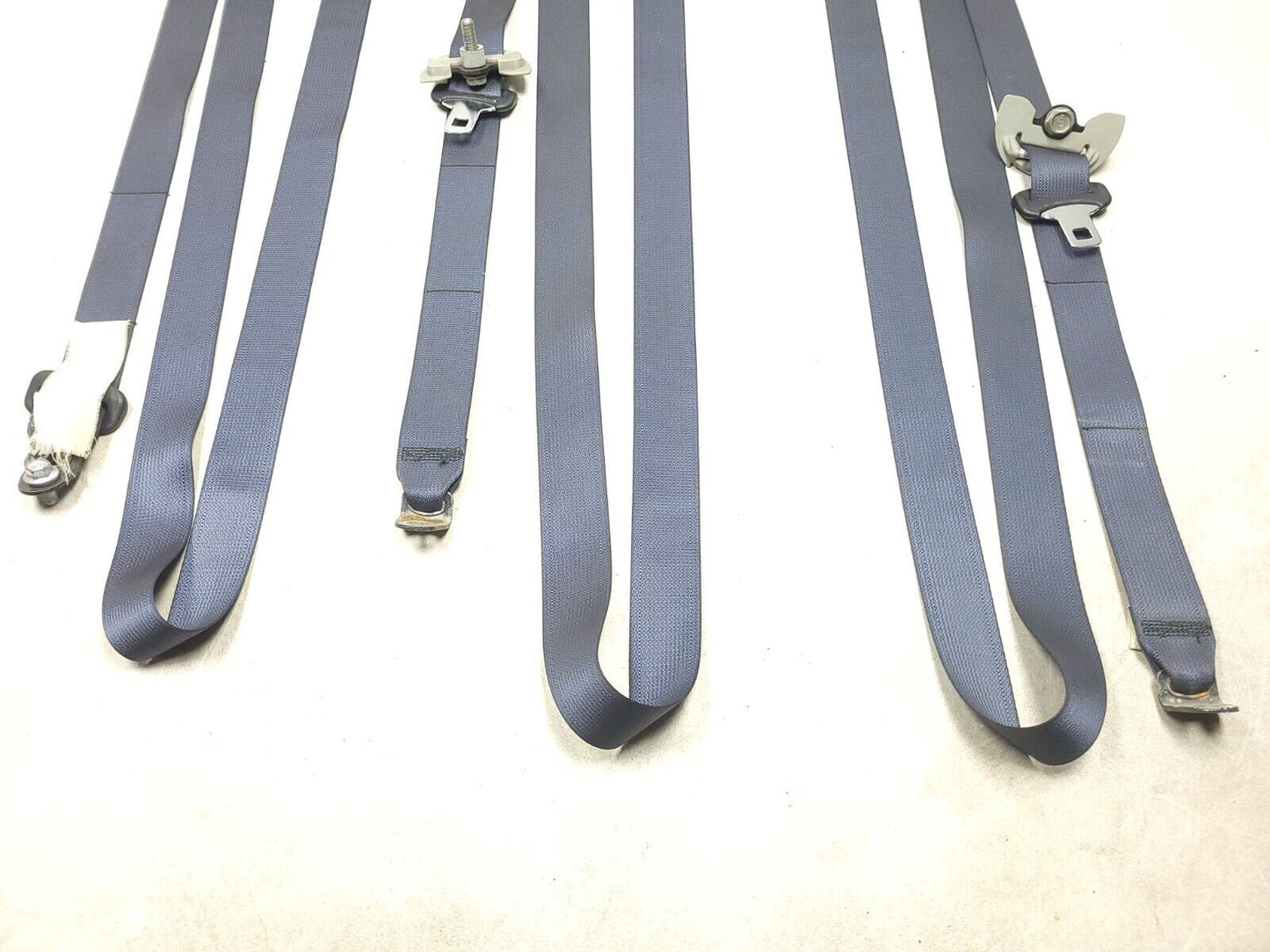 2007-2013 Mitsubishi Outlander 2nd Rear Seat Belt Retractor 3pcs OEM
