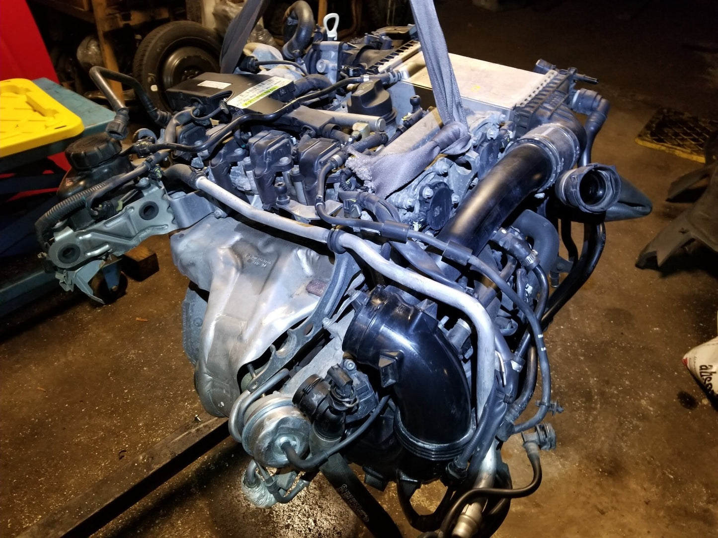 2015 Mercedes C300 Engine C-class 4matic AWD W/turbo M274 W205 Oem. **damage**