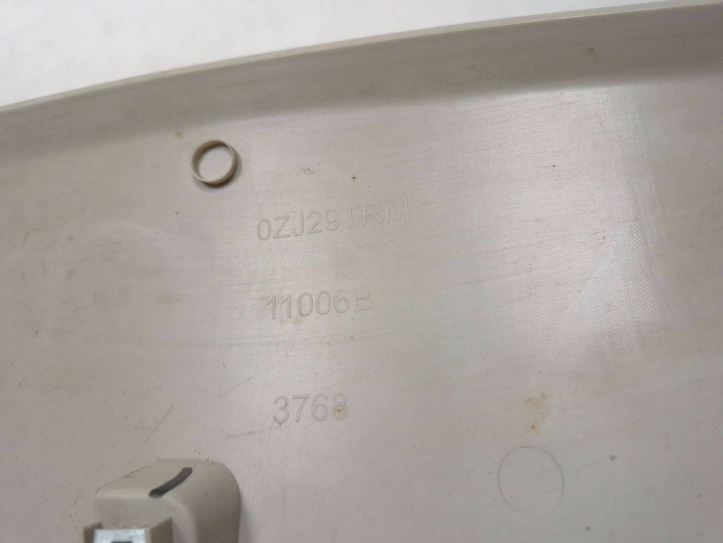2010 Dodge Caliber Sxt Rear Trunk Upper Trim Cover Panel 0zj29trm OEM