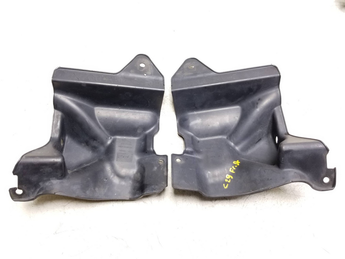 2017 Jaguar Xe Front Fender Liner Extension Cover Shield OEM