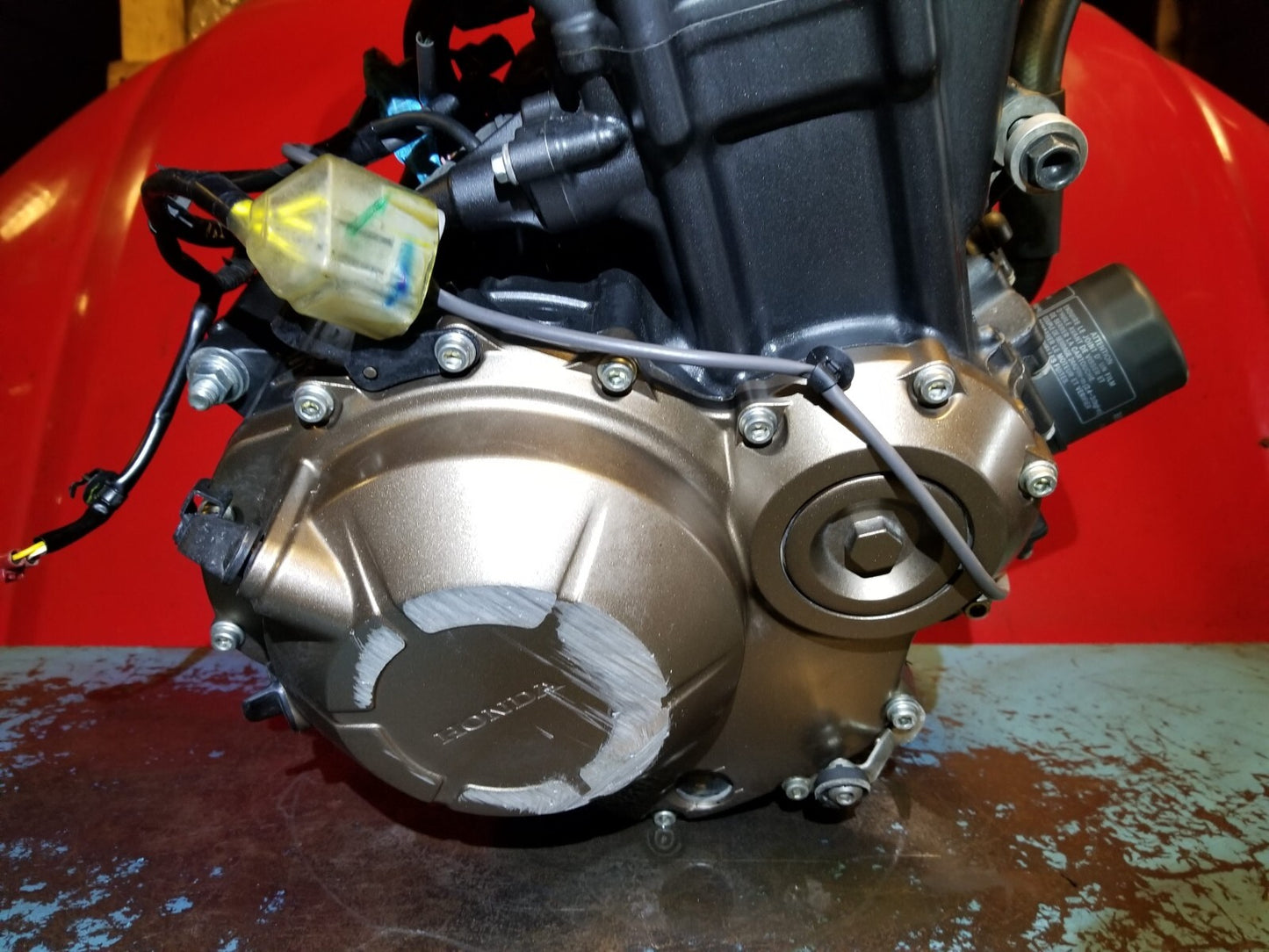 2017 Honda Cbr500 Cbr500r Cb500f Engine 4.322 Miles