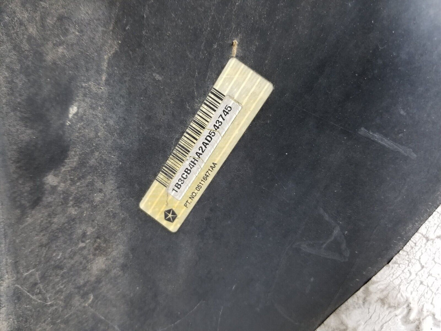 2007-2012 Dodge Caliber Rear Bumper Cover *local Pickup Only* OEM