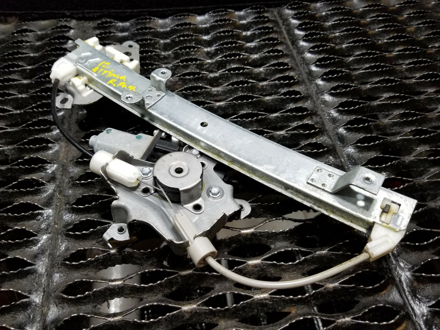 09 10 11 12 Nissan Altima Rear Right Pass Power Window Regulator Motor OEM 78k