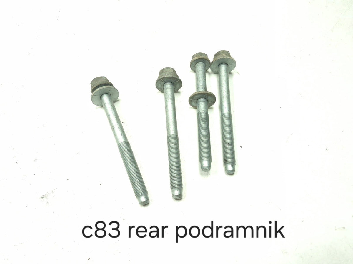 2011 BMW 750li Rear Suspension Subframe Frame Crossmember Bolt 4pcs Oemâś…