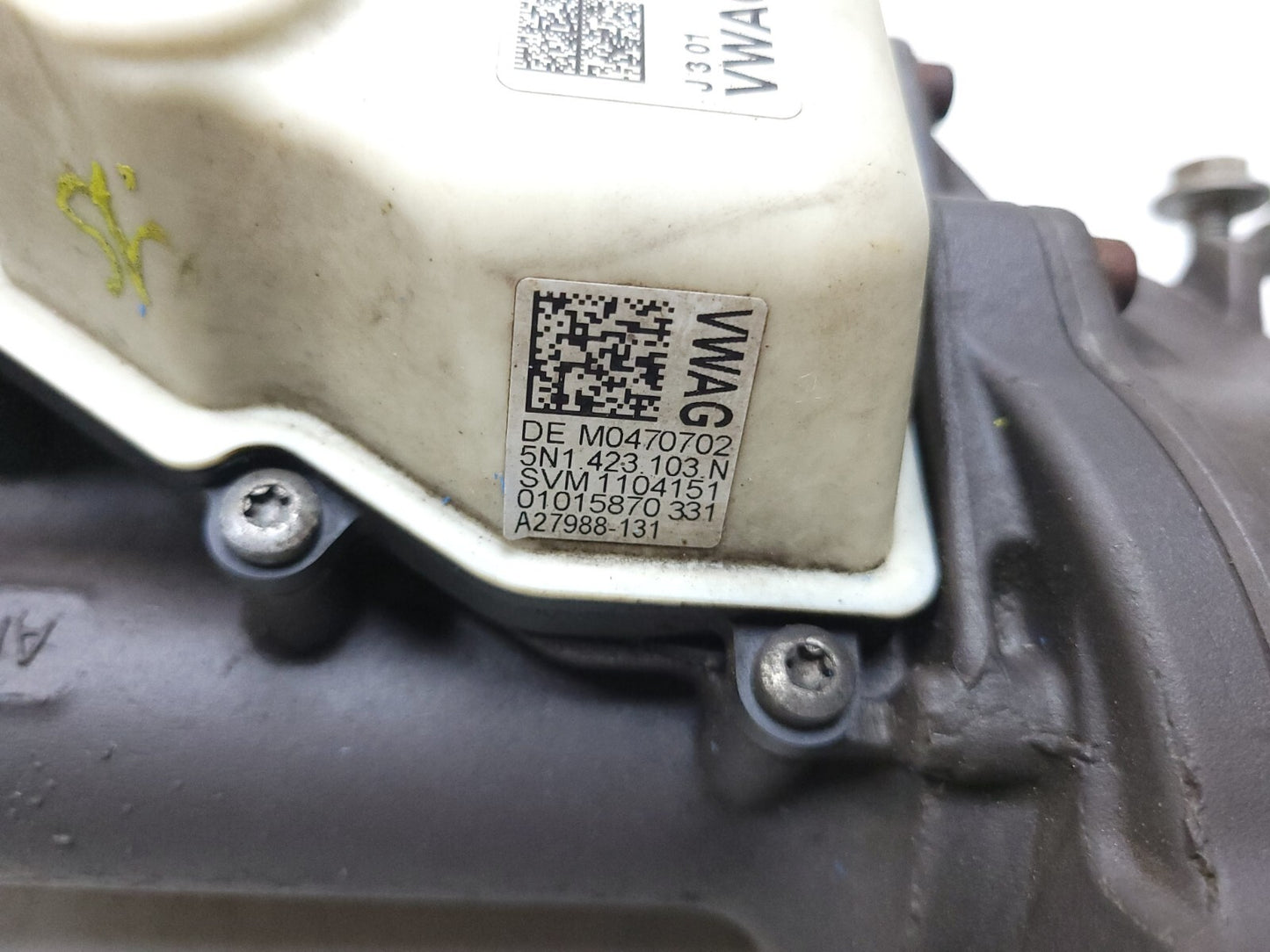 2011 VW Tiguan Steering Gear Rack & Pinion OEM *has Damage*